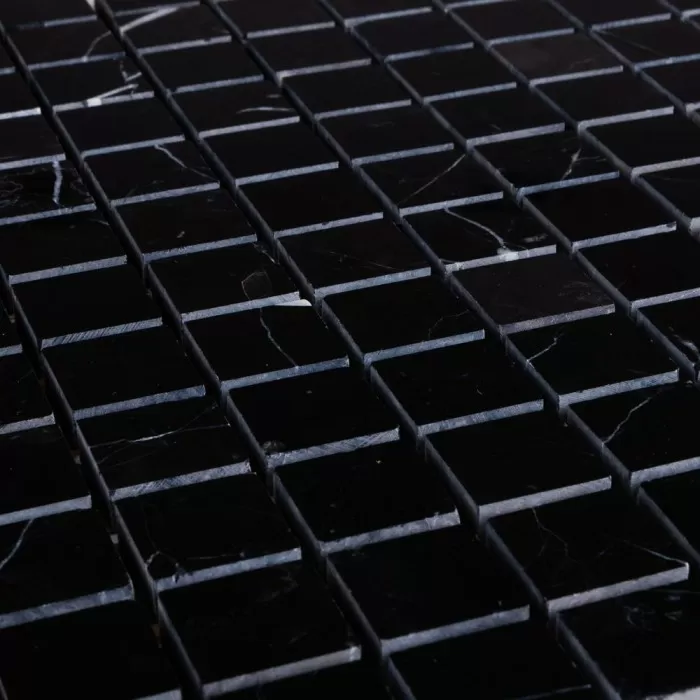 Мозаика DAO-605-23-8 Nero Marquina 2.3х2.3 30х30