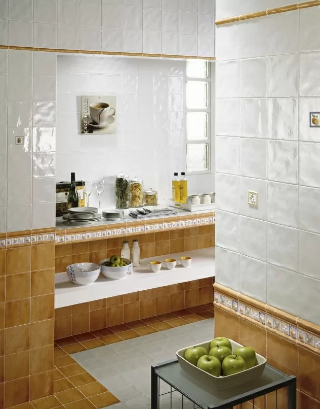 Плитка Torelo Patine Blanco Brillo 2x15