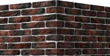 Искусственный камень 315-75 Брюгге брик угол 8x19x6.5