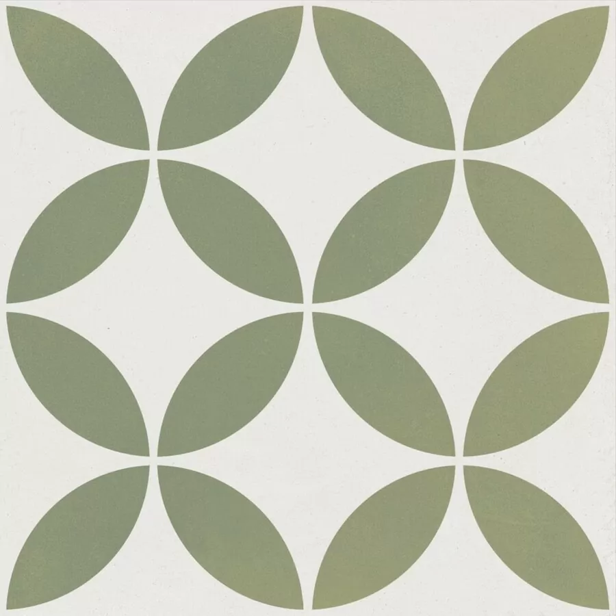 Керамогранит 37798 Mayari Green Petals Lt/22,3 22,3x22,3