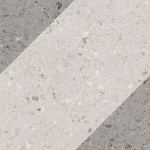 Керамогранит Natural Drops Bit Decor Grey 18,5x18,5