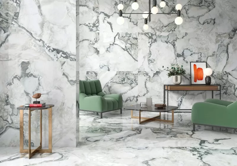 Керамогранит OYSTER Compacglass Blanco 60x120