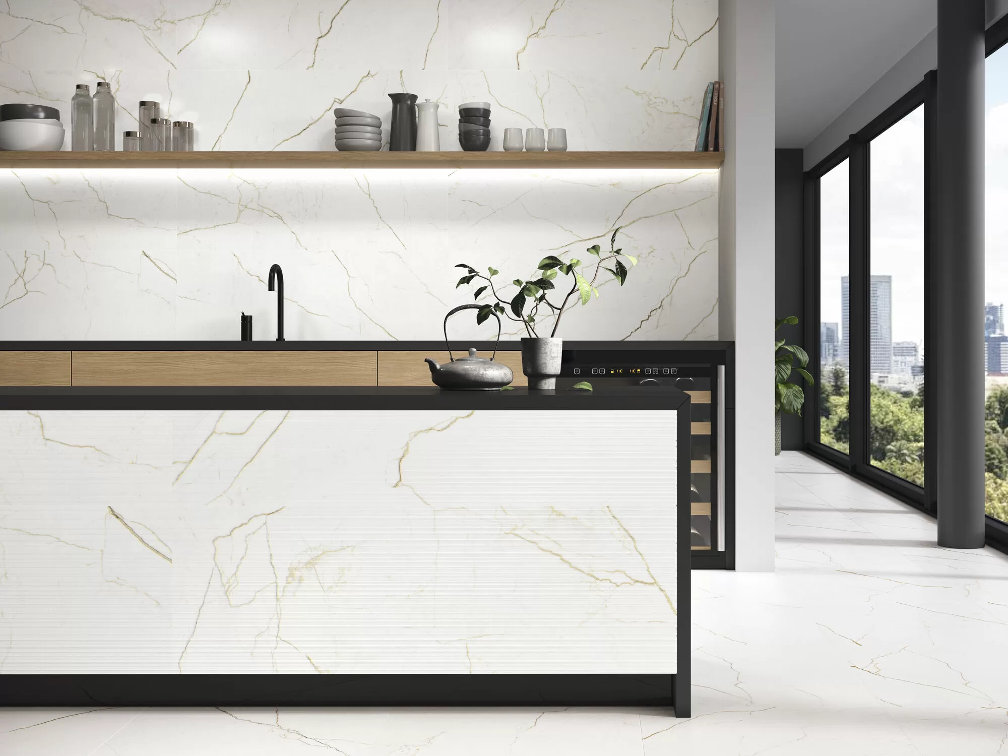 Керамогранит Quantum Natural Rect 120x260