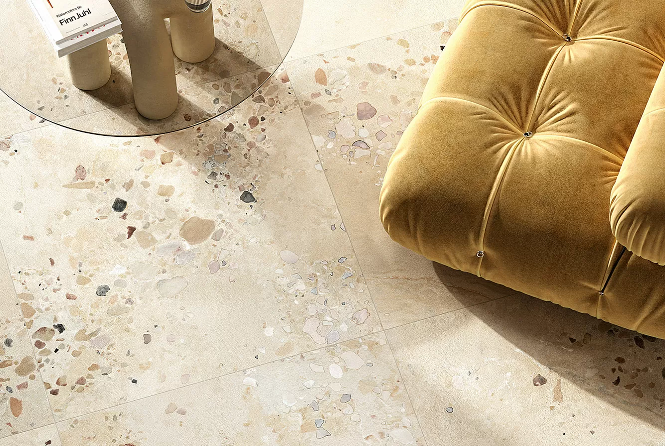 Керамогранит 0SC903R I Cocci Siciliani Grigio Nat Rett 90x90