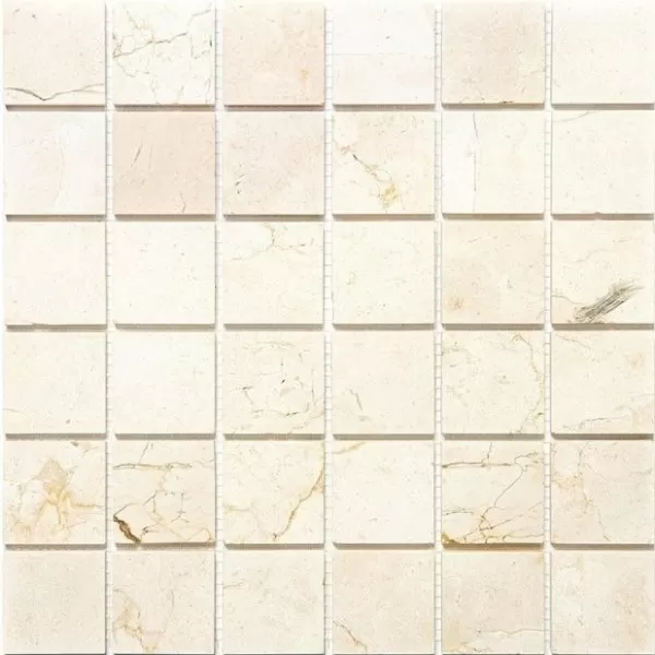 Мозаика 7M025-48P (Crema Marfil) мозаика Мрамор 48х48 305х305