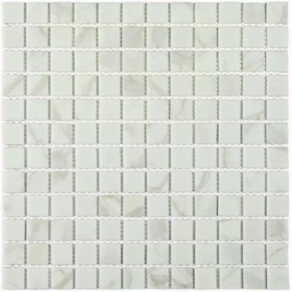 Мозаика Mia white matt 23*23*4 300*300