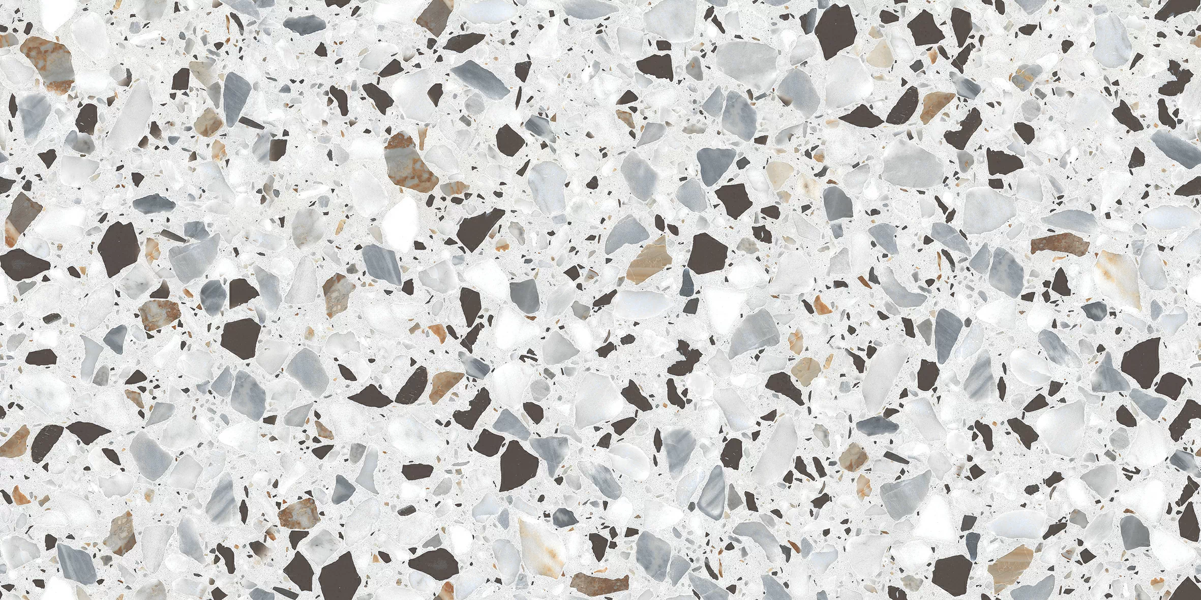 Керамогранит NTT99606M Terrazzo White 60x120