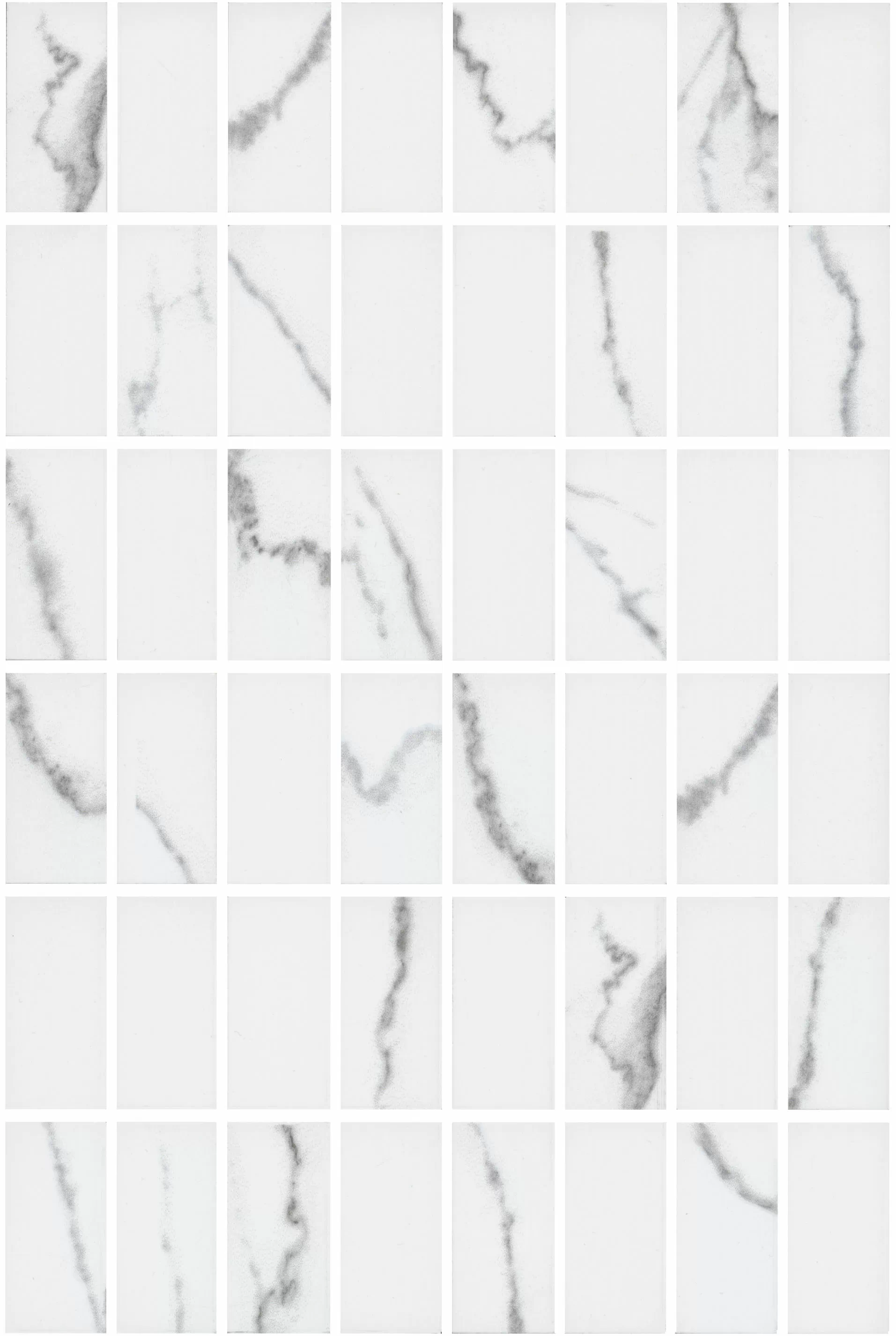 Мозаика MM8380 Декор Мираколи мозаичный белый глянцевый 20x30x0,69