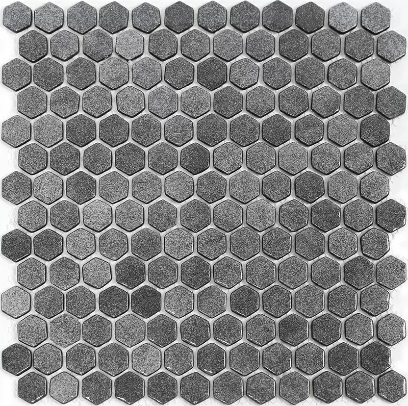 Мозаика STP-GR009-HEX стекло (25) 300х300