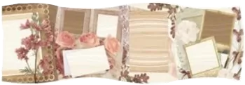 Плитка Siroco Roses Crema Decor 20x60