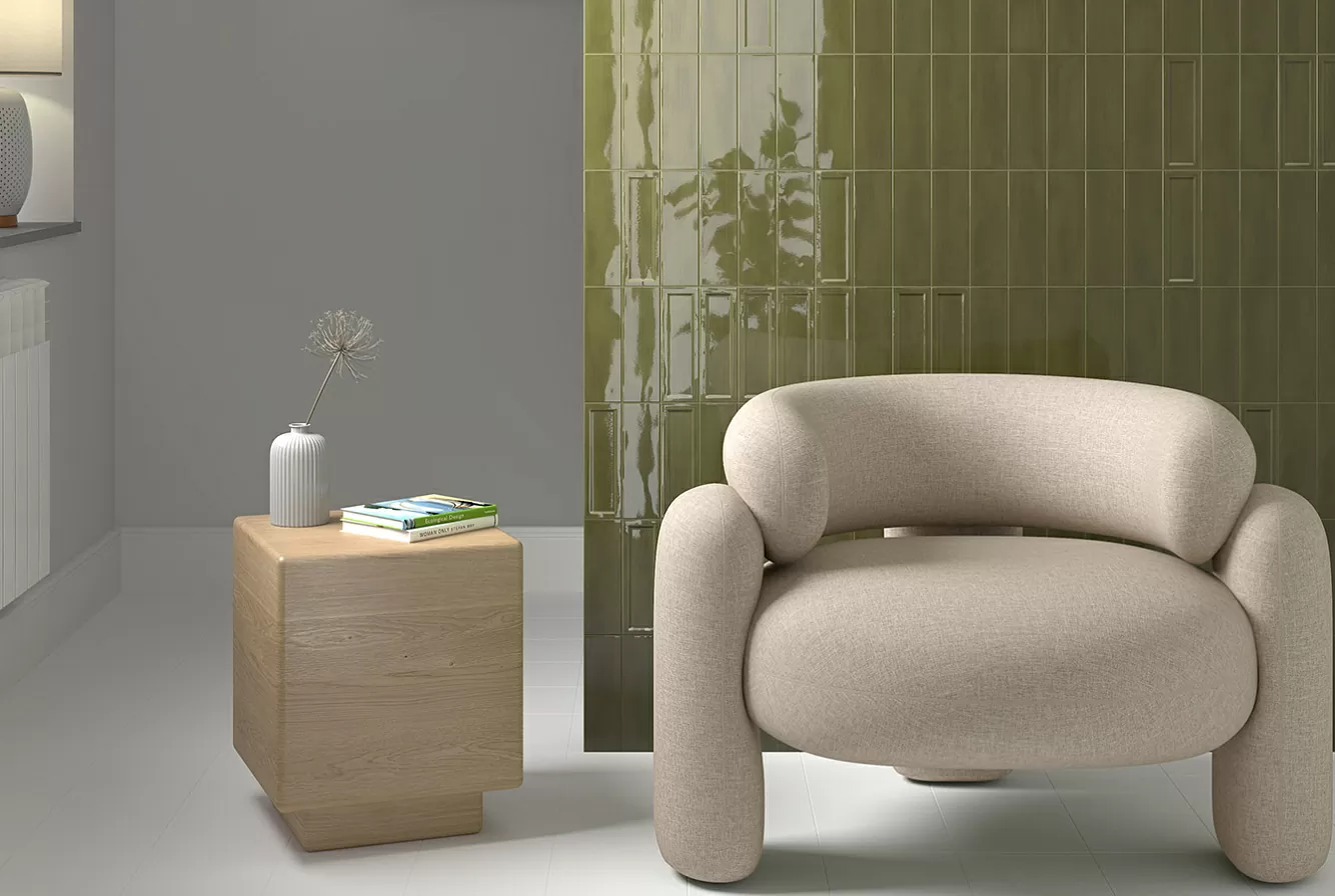 Плитка 31202 Island Frame Lichen 6,5x20