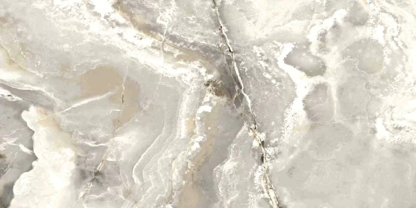 Керамогранит 765955 Onyx&More White Blend Satin Ret 6mm 60x120