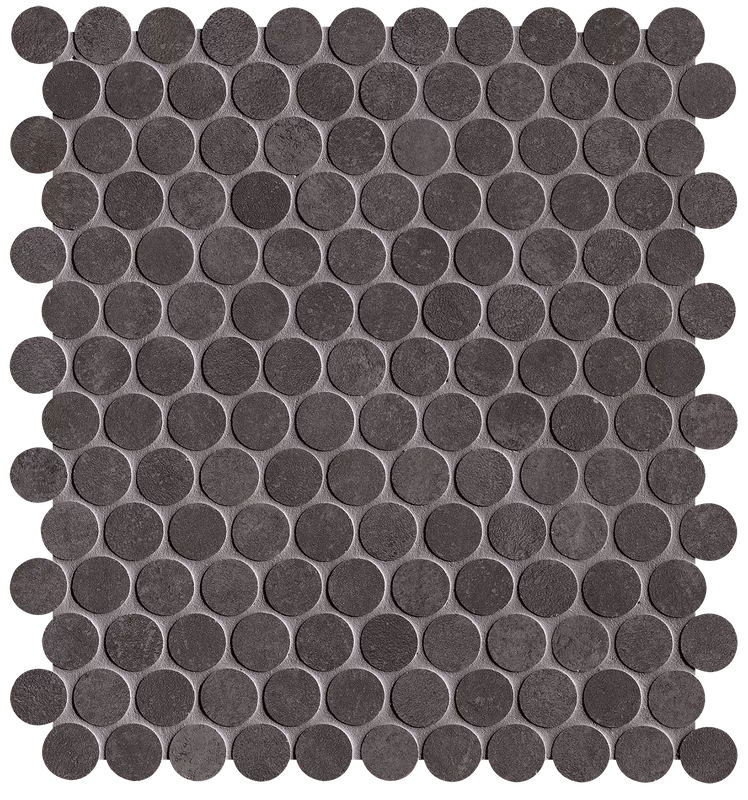 Мозаика fTAY Still Lavagna Round Mosaico Matt 29,5x32,5