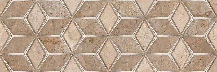 Плитка DC06-04 Empressa Brown Decor 04 carving 30x90