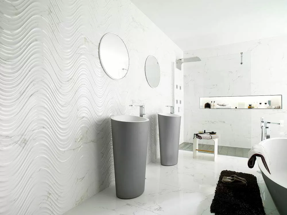 Плитка P3580015 Marmol Carrara Blanco 45x120