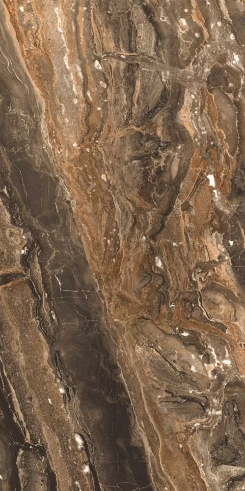 Керамогранит GR204 Richter Brown High glossy 600x1200