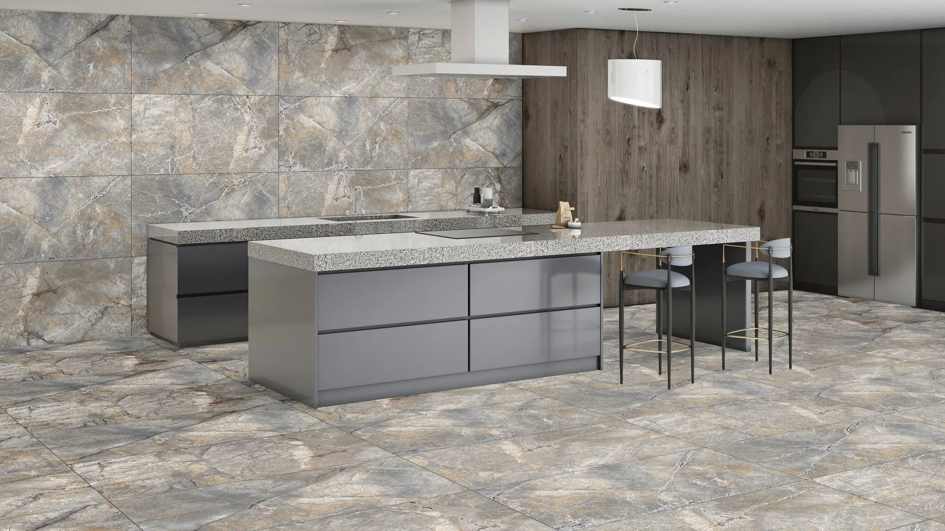 Керамогранит N20481 Carrara Pearl Polished 60x120