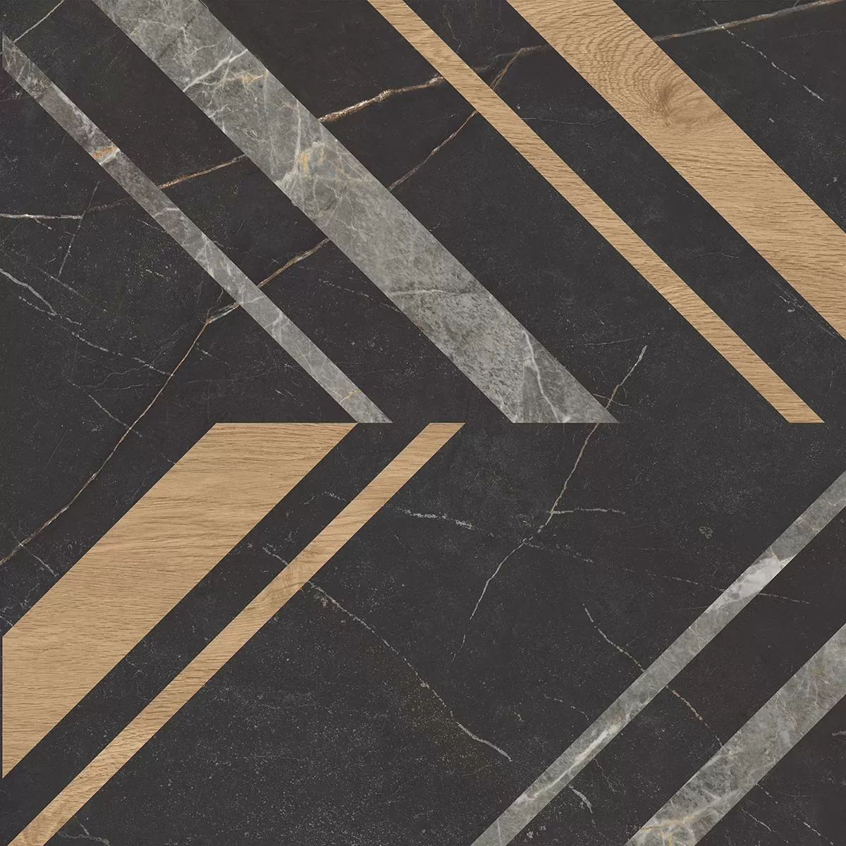 Керамогранит IM03 Improve Black Неполированный Рект. 60x60x10