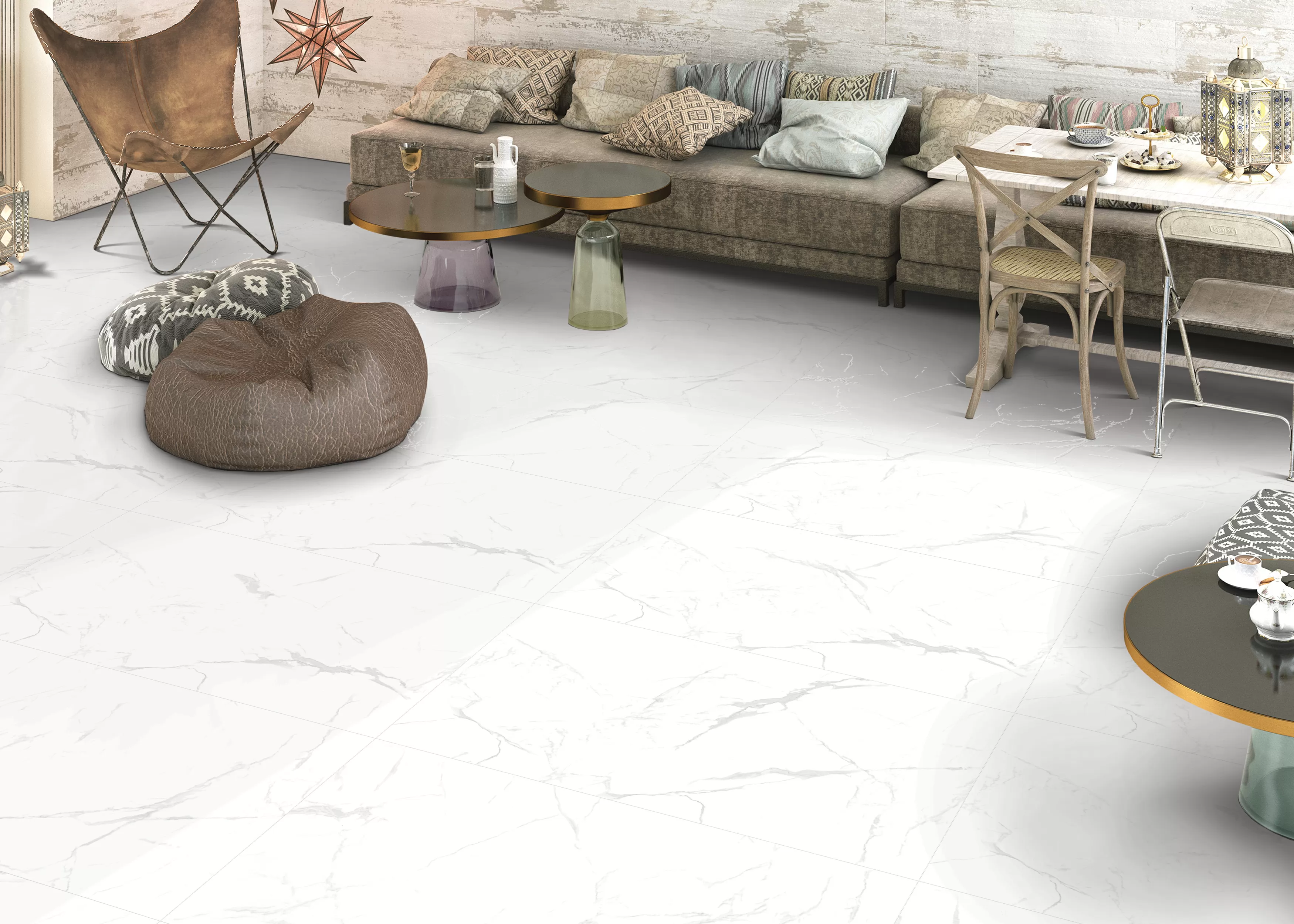 Керамогранит NTT99528P Artic statuario Glossy 60x120