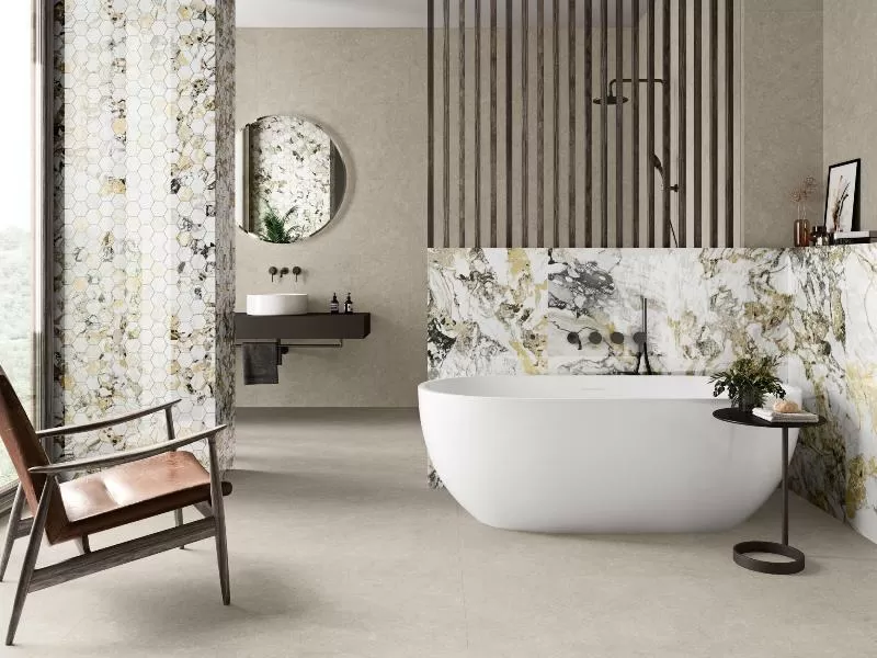 Керамогранит 46.869.0032.09099 LUX GROTTA ORO Pul. Rect. 60x120