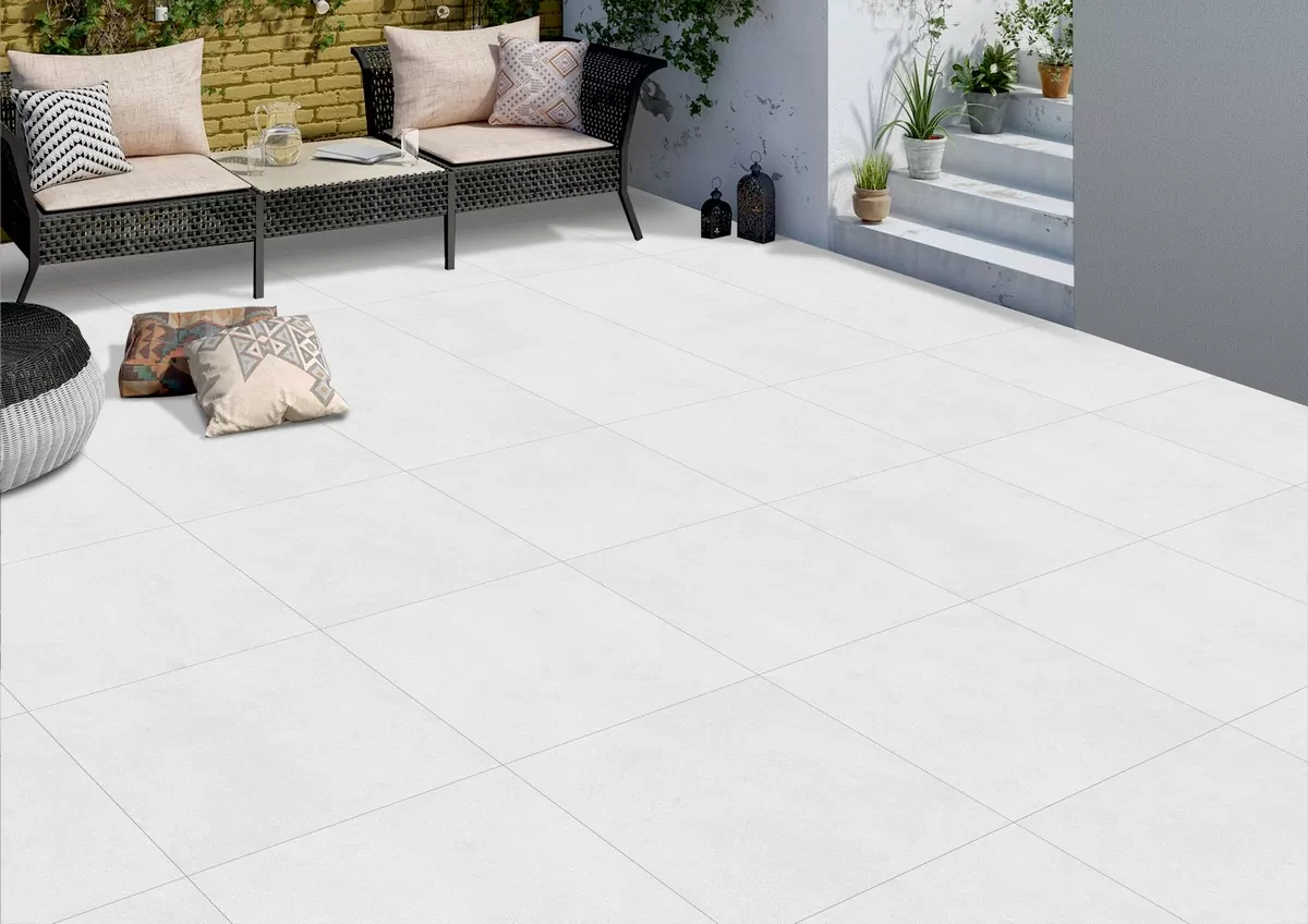 Керамогранит ENSTN5009SR1160120 Blanche Bianco Structured R11 600х1200х20