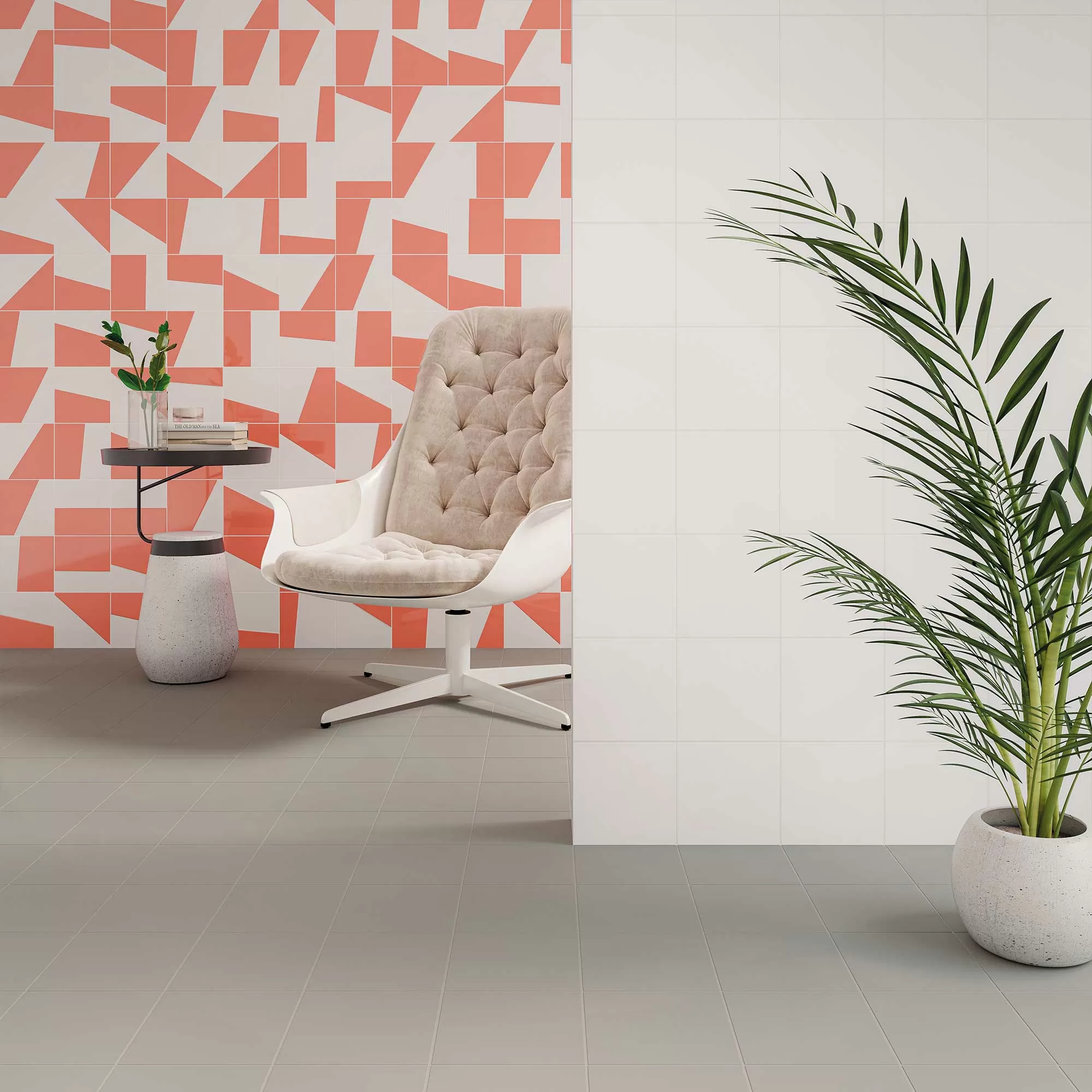 Плитка 121887 Duo White 15x15