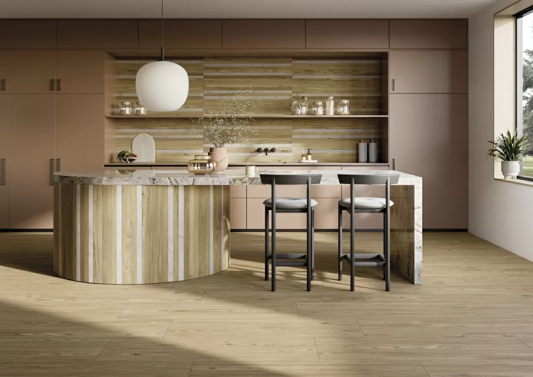 Керамогранит 191024 Honey Wood Bricola Nat Ret 20x120