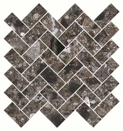 Мозаика K-333/MR/m06 Terrazzo Dark Grey 282x303x9