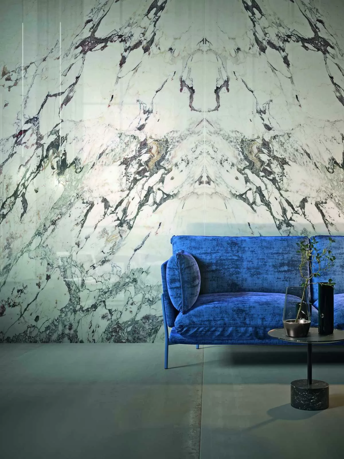 Керамогранит M0ZP Grande Marble Look Capraia Book Match Faccia A Lux 160х320