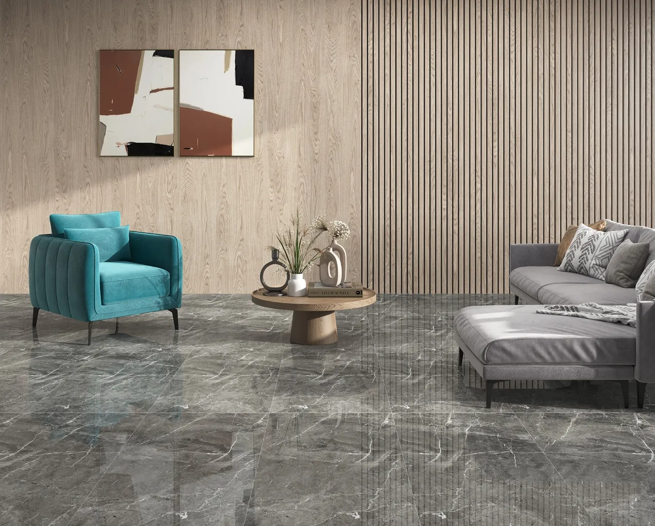 Керамогранит FP1029-A Florencia Bianco Full Polished 60x120