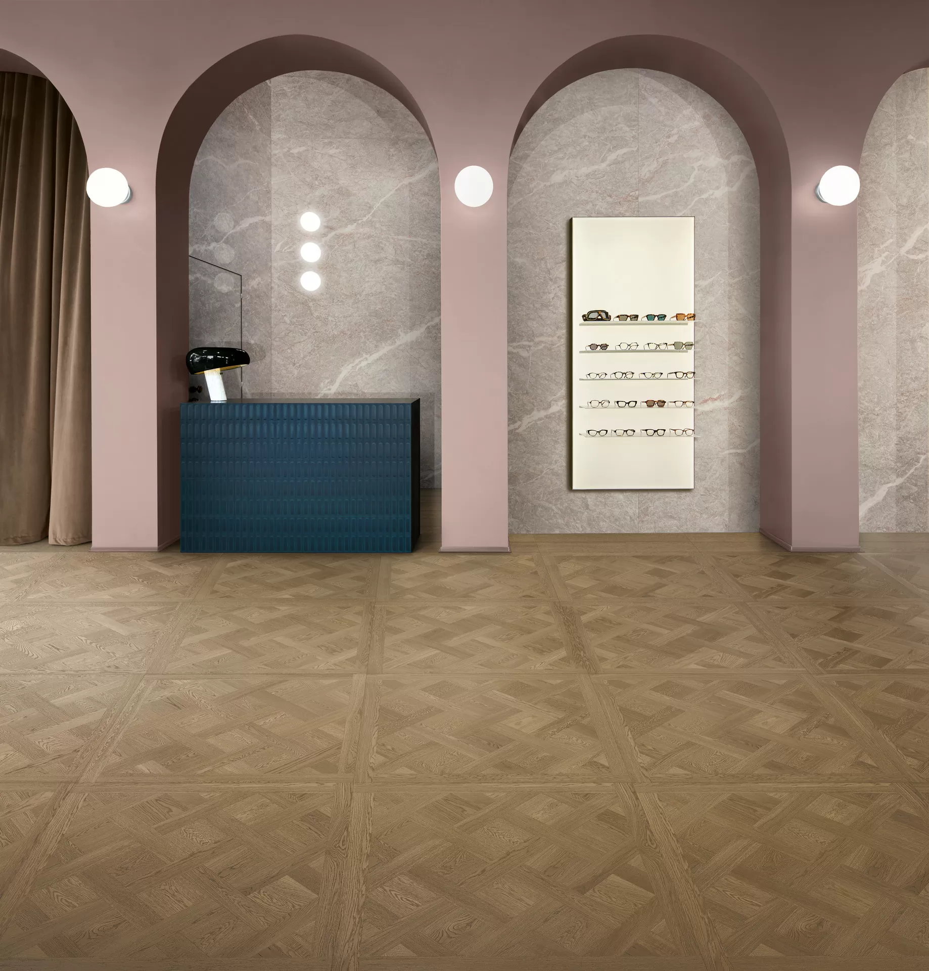 Керамогранит MEK5 Intrecci Versailles Nocciola Rt 120x120