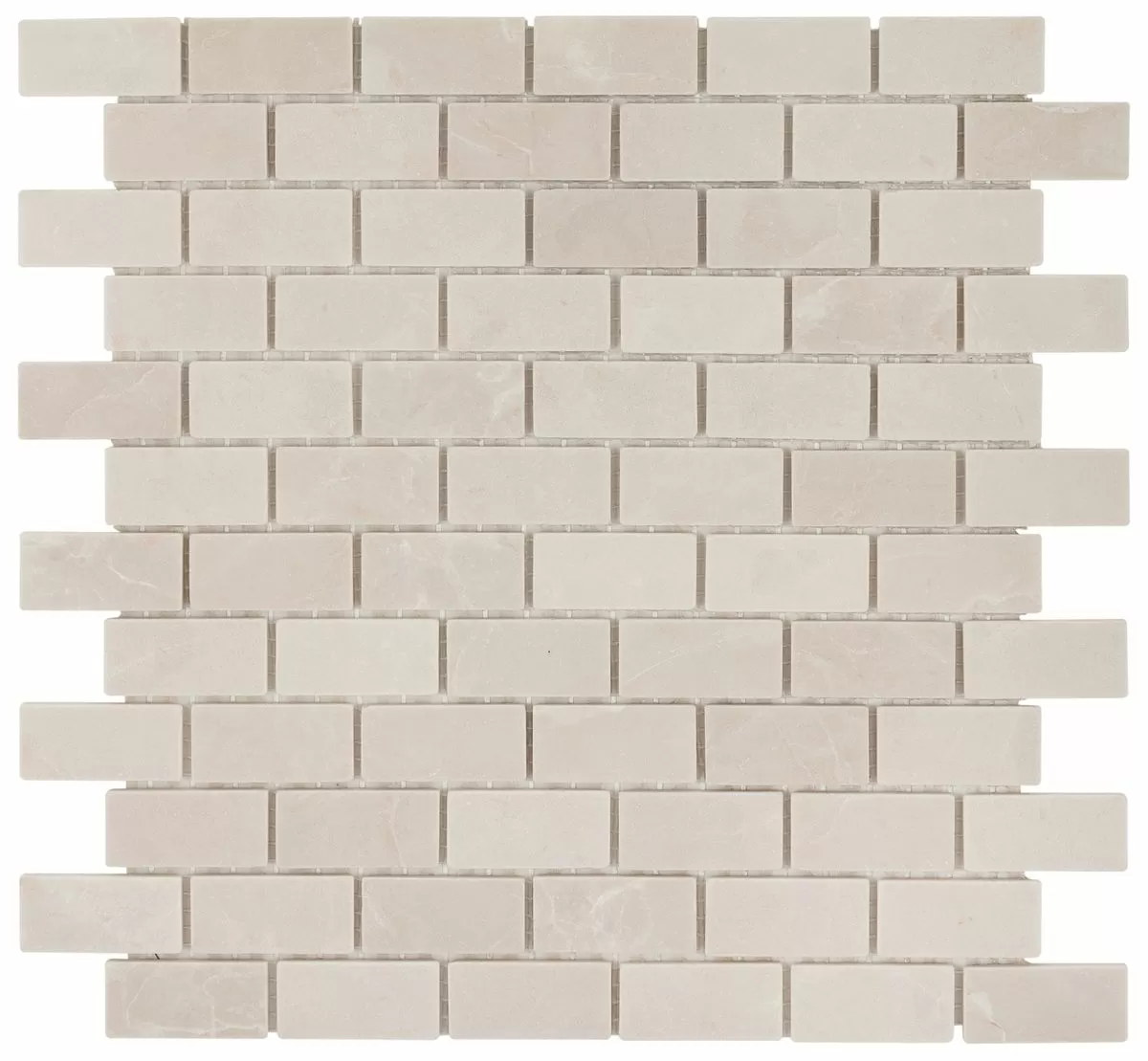 Мозаика DAO-533-23-48-4 Cream Marfil мрамор 2.3*4.8 30*30