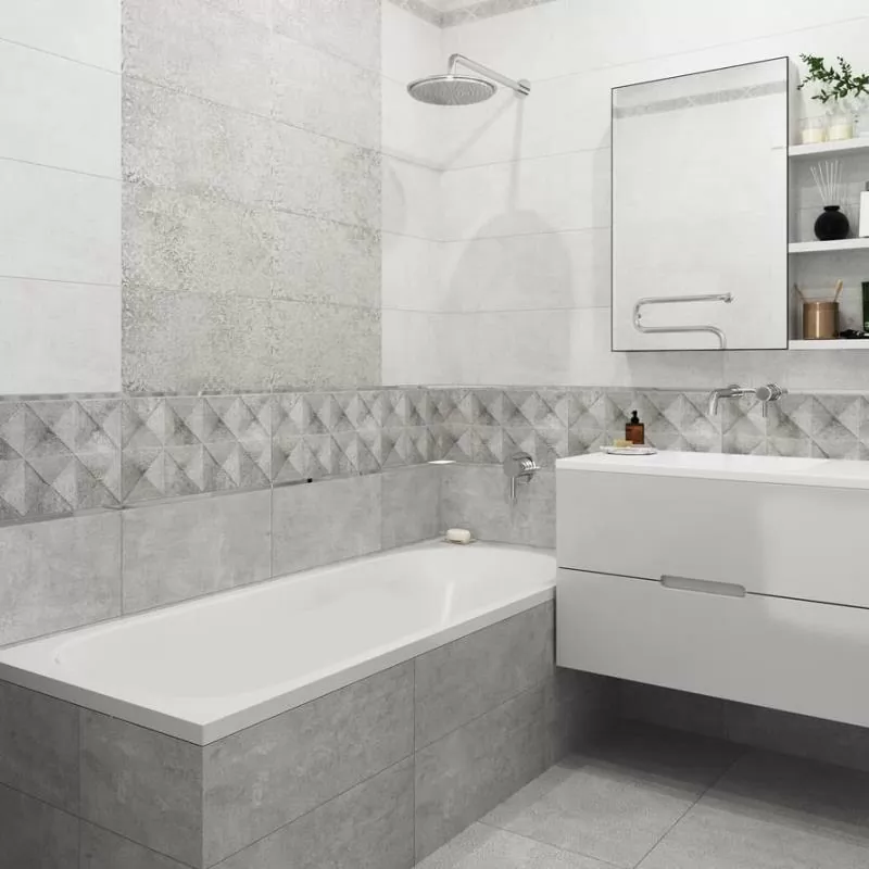 Плитка GT67VG Loft серый Декор 50x25