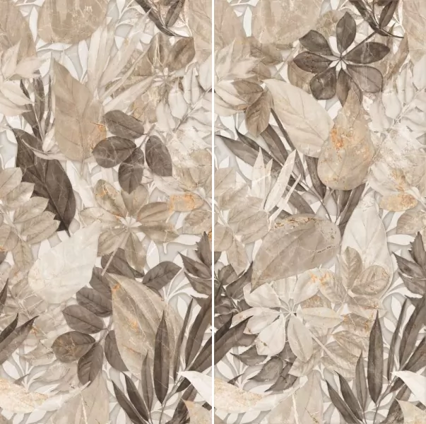 Керамогранит 12GNDEC01RET Genesis Decoro Flora Warm Rett R10 60х120