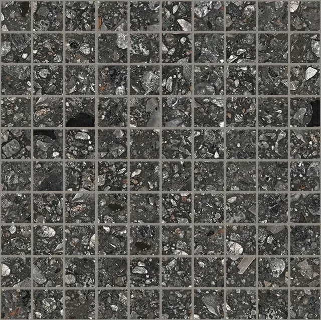 Мозаика 772275 Match Up Liquorice Mix Comfort Mosaico 3x3 30x30