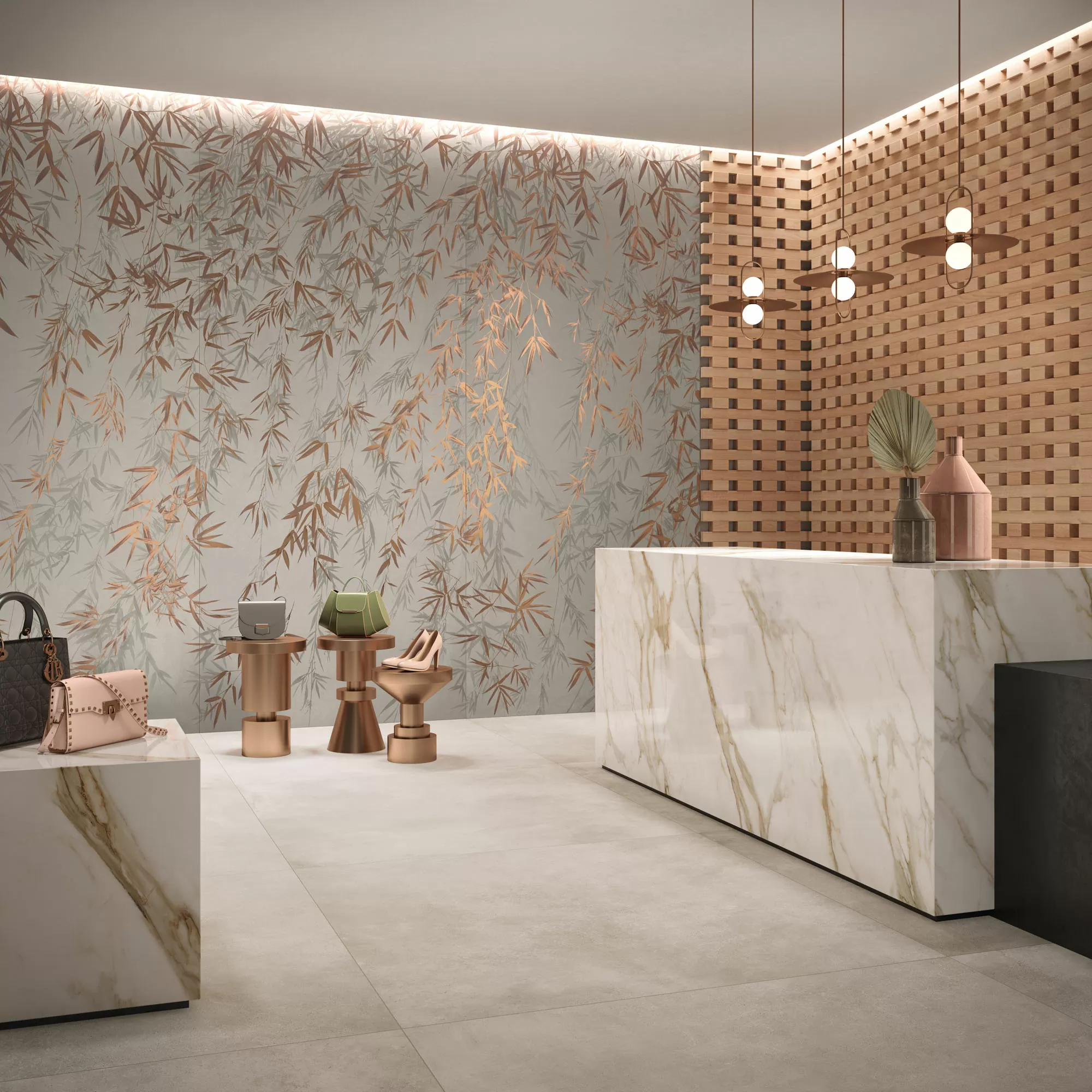Керамогранит AHAV Deco Solutions Suit Peonia Matt RT 6mm 60x120