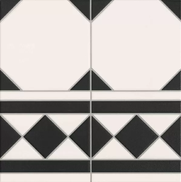 Плитка Oxford Negro Cenefa 33x33