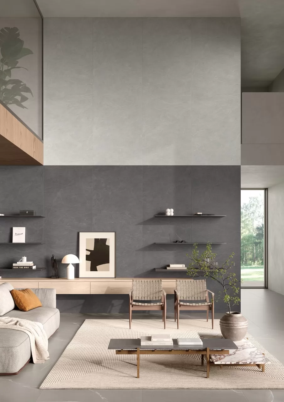 Керамогранит LAMF012550 Slate Burgundy Nat 1200x3000x5.6