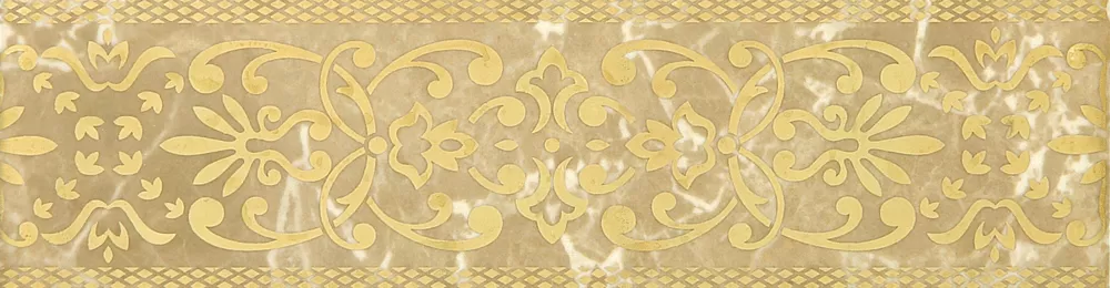 Плитка Bohemia beige border 01 25x6.5