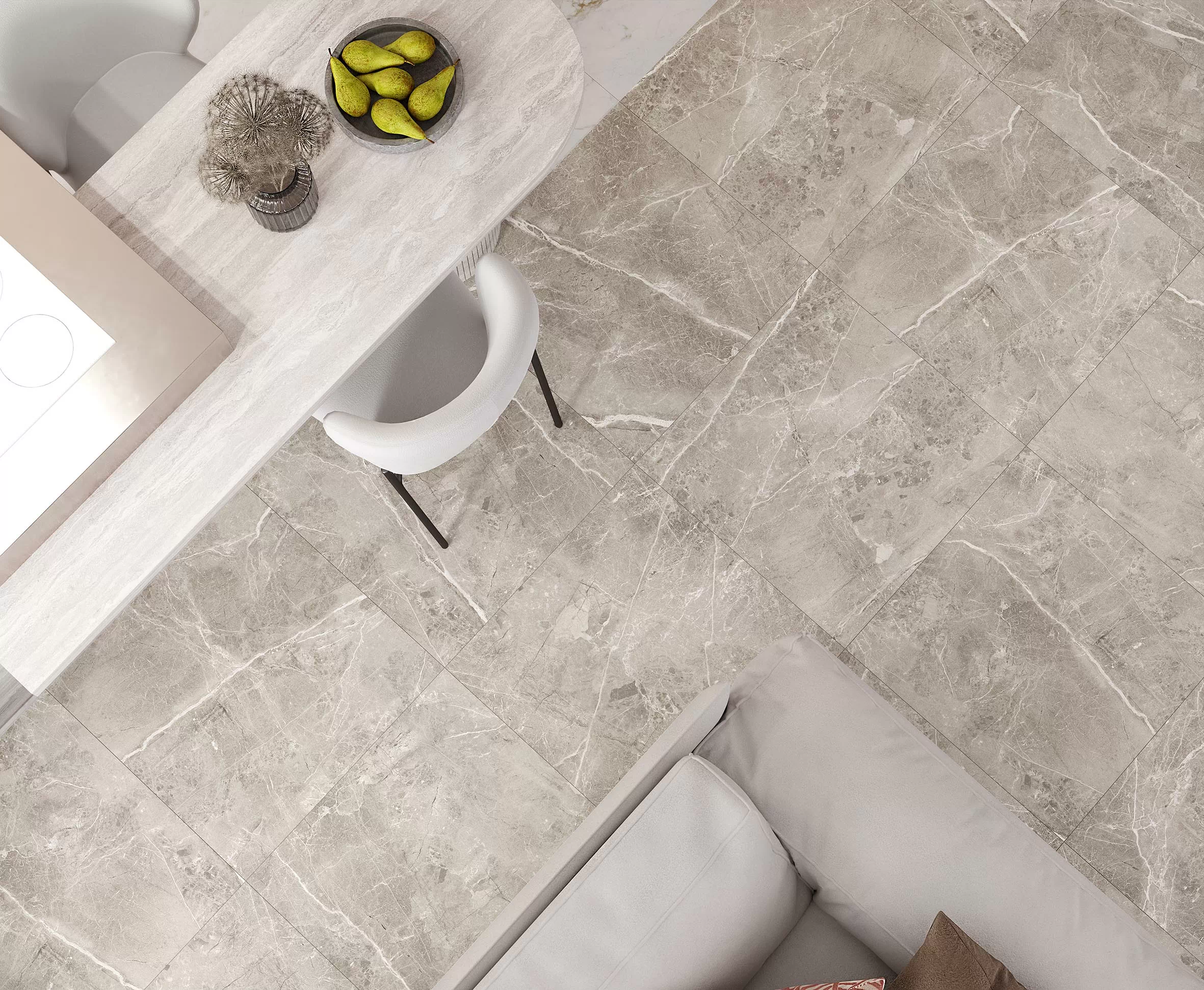Керамогранит Obsidian Grey Полированный 60x60