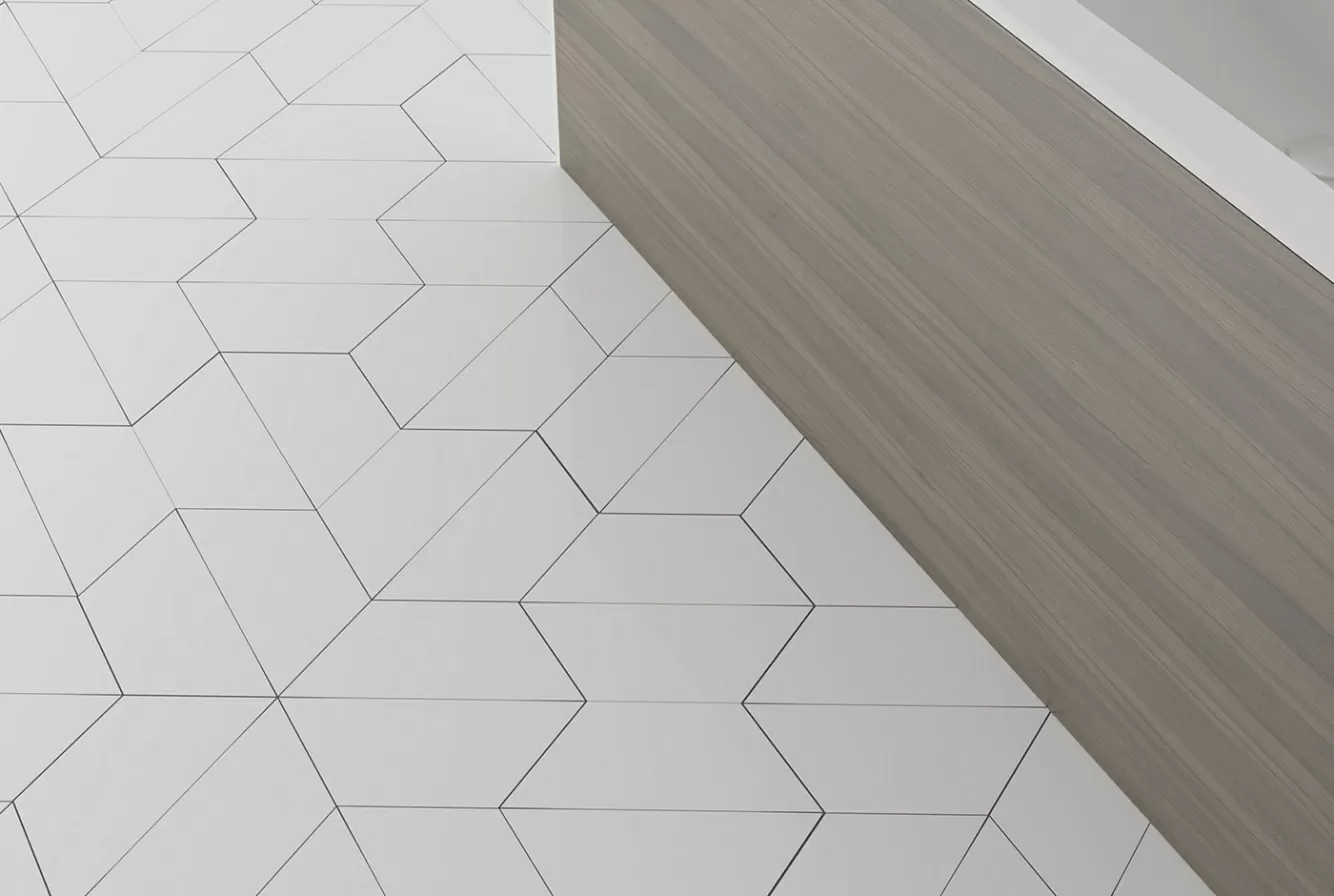 Керамогранит 113838 HEXA FLOOR R9 ASH GREY MATT 20x23