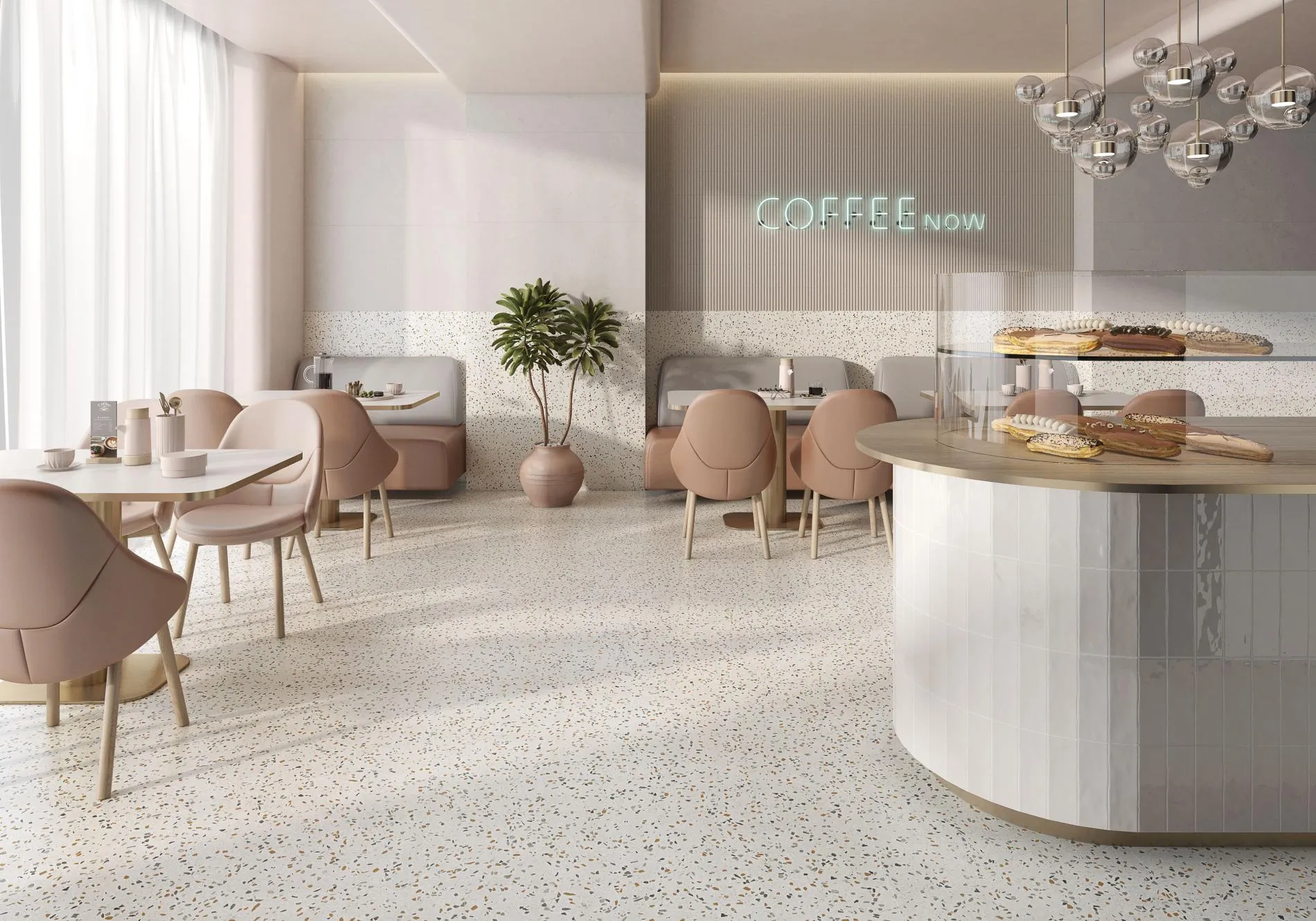 Керамогранит 017.840.0942.14634 Terrazzo Sagio 60x60