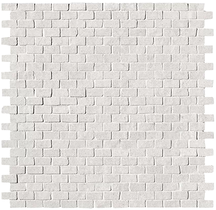 Мозаика fOR1 Nux White Brick Mosaico Anticato 30,5x30,5