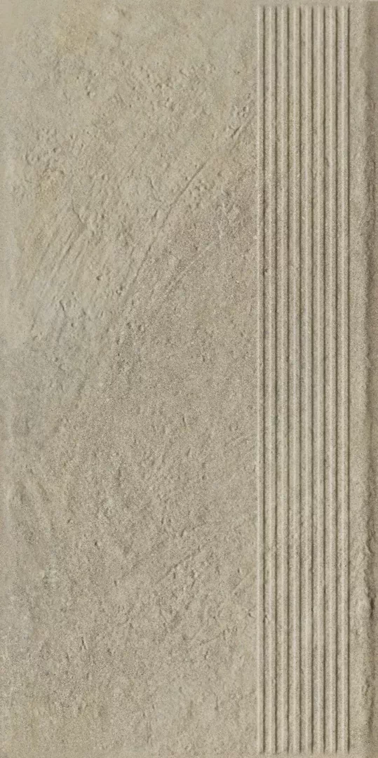 Клинкерная плитка Eremite Crema Stopnica Prosta Struktura Mat 30x60