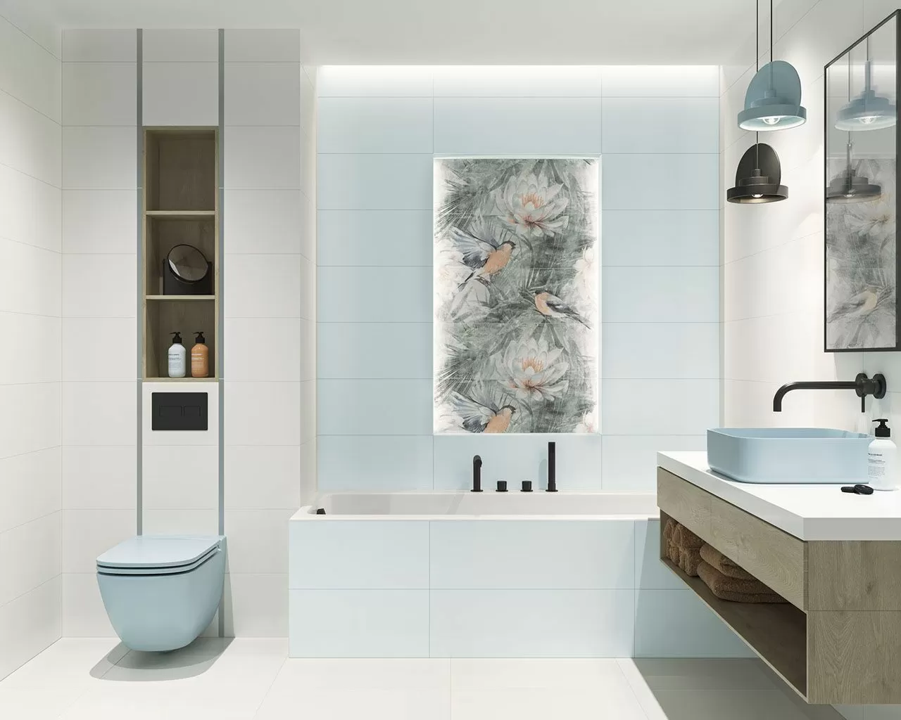 Плитка Amelia Colour Mix Dekor A 25х75