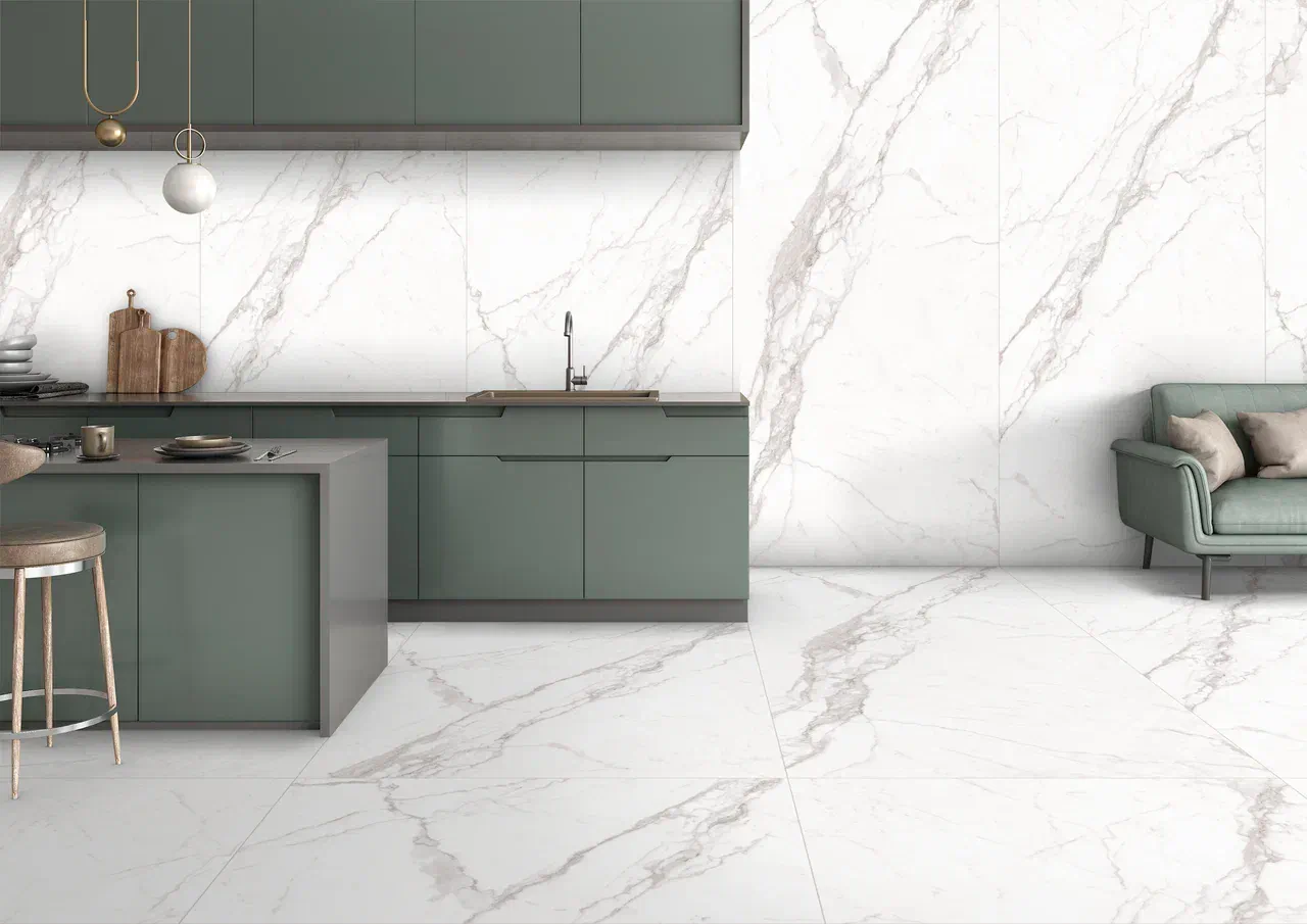 Керамогранит ENMAR7003MT120280 Calacatta Oro Matt 1200x2800x6