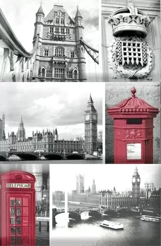 Плитка Monocolor Composicion London Calling C 15х22.5