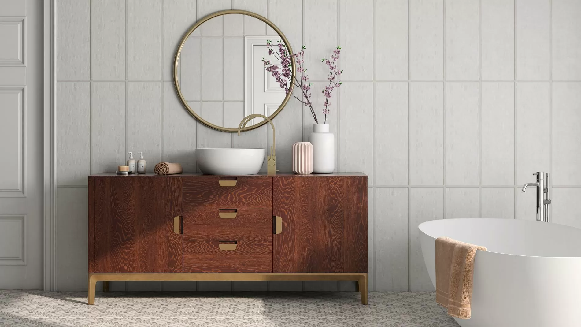Керамогранит KILBURN SAND saten 45*45