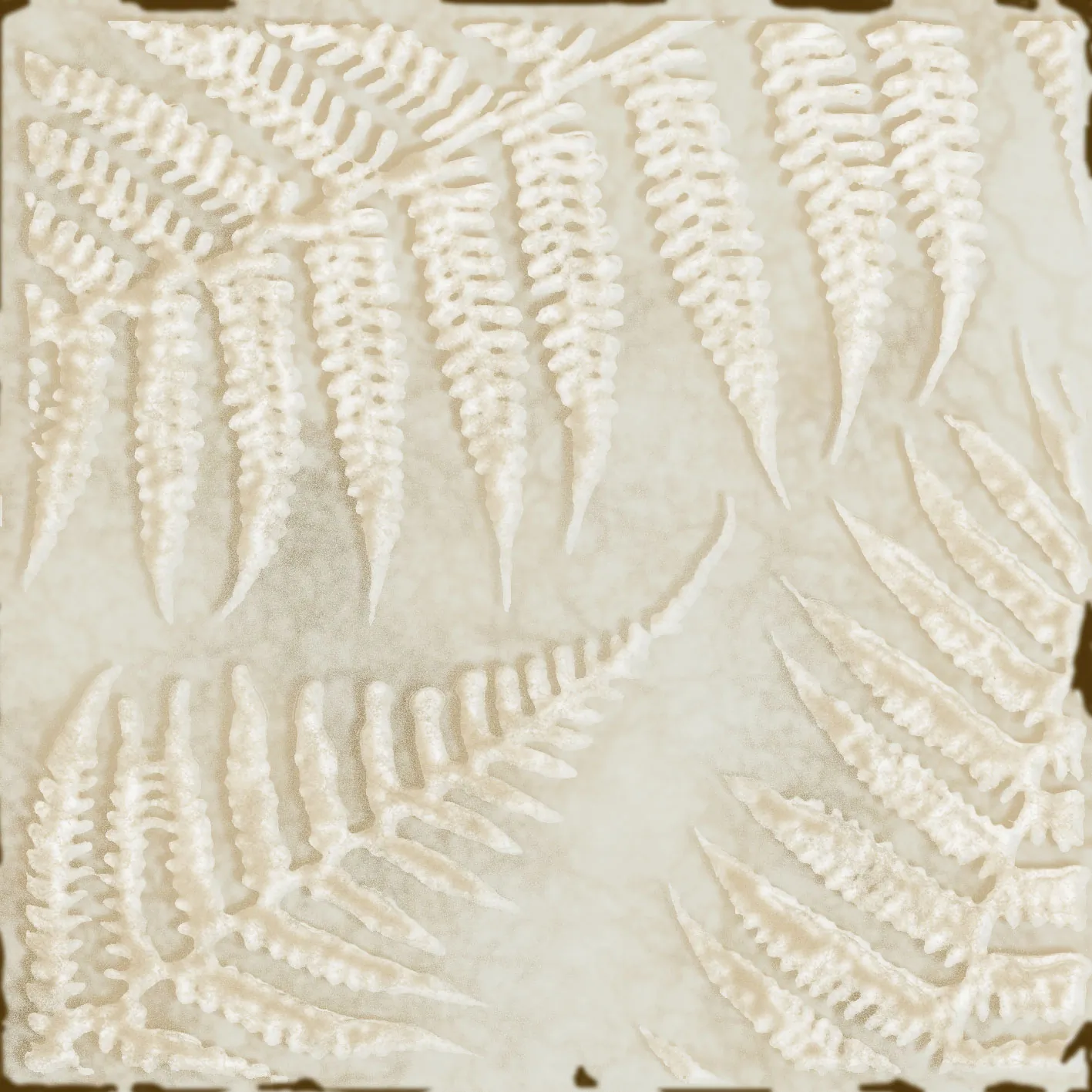 Плитка KMD2SFD004BN Декор Агдаль 3 бежевый светлый глянцевый структура 15x15x0,9