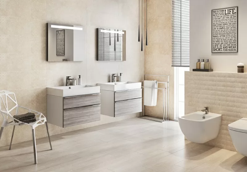 Плитка O-SOA-WTD302 Soft Marble светло-бежевый рельеф 24x74
